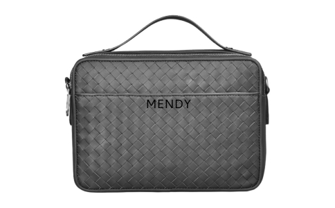 相机包男款斜挎包小包便携随身手拿包男士编织真皮大容量手拎侧袋