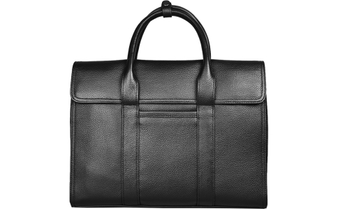 手提包大容量男公文包男士真皮2024新款商务高级电脑包可套拉杆包