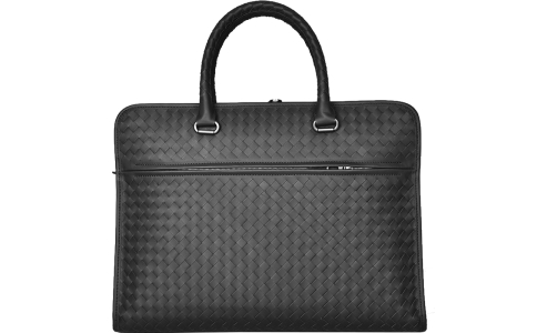 公文包男款手提袋设计师商务高级高端真皮编织男包潮流通勤包律师