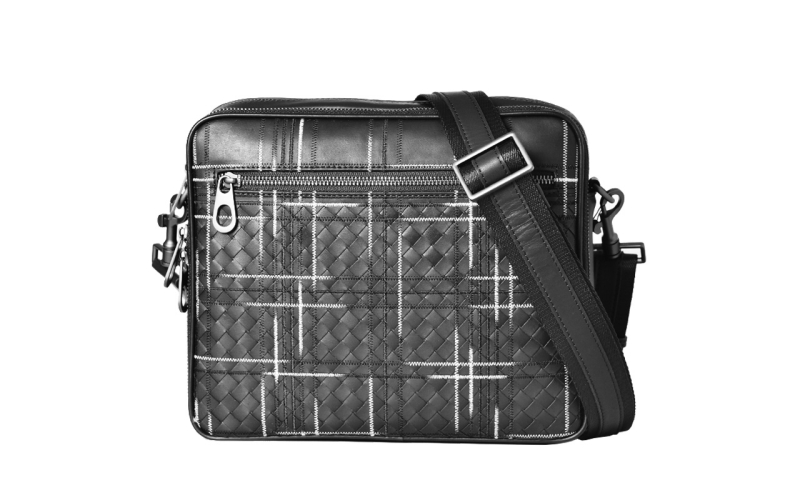 单肩包男潮斜跨包男ins潮小包男士潮牌真皮大容量小号背包