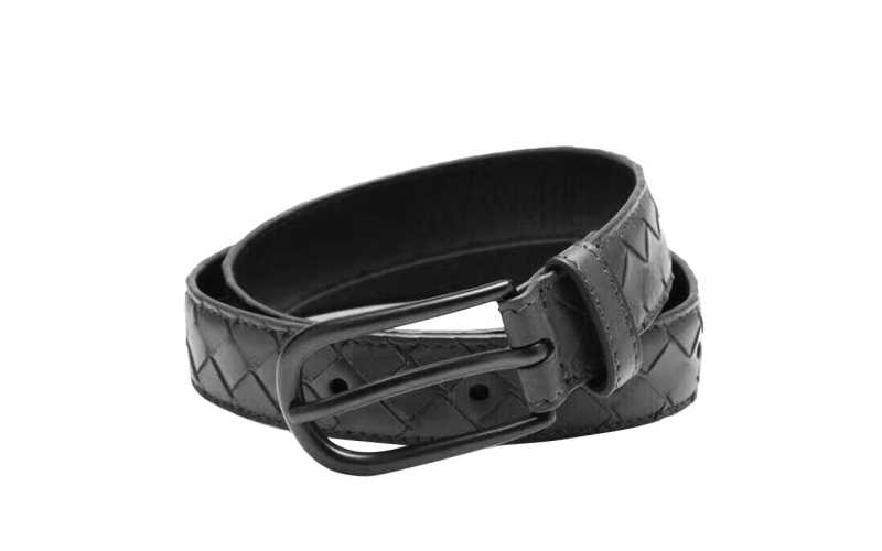 JIA BV女士皮带款女2018新款编织简约百搭本命年真皮青年男腰带潮