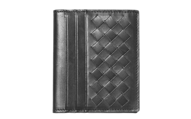 卡包男士真皮女式个性潮商务多卡位设计编织简约放卡的卡包