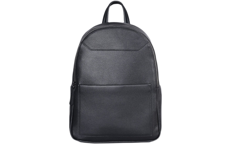 背包男双肩包女士真皮潮牌小号简约休闲书包轻便皮质新款薄