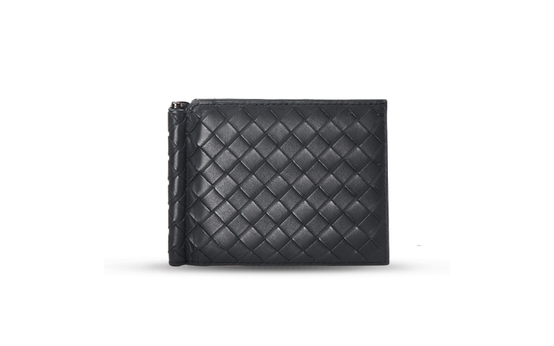 钱夹真皮卡包超薄女式男士牛皮创意编织信用卡名片夹皮夹潮