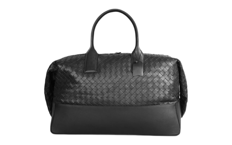 行李包男大容量超大旅行袋真皮编织男包潮出差旅游时尚潮流