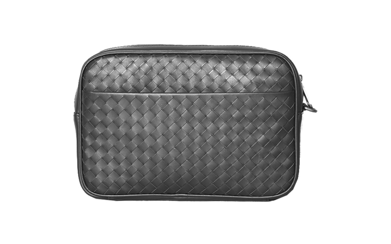 手拿包男真皮手包大容量编织男士包包商务高档奢侈品手机包