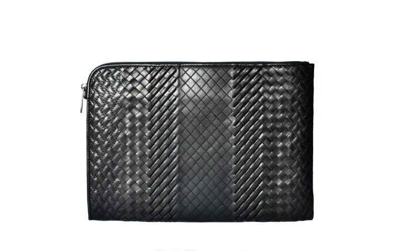 手拿包男士信封包大容量男款手抓包真皮编织包新款时尚潮牌