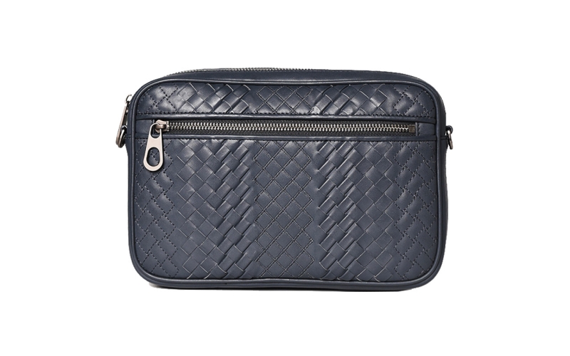 男包小背包斜挎包男士单肩包真皮编织包手拿包两用手包潮牌