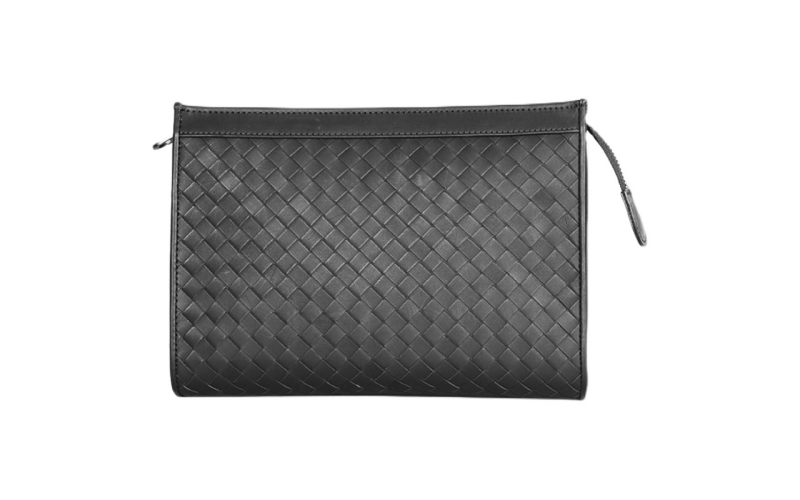 手拿包男士气质手包女式真皮编织小包手抓包大容量潮牌轻奢