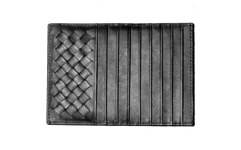 卡包女式精致高档简约超薄超大多卡位男士卡片包真皮小牛皮