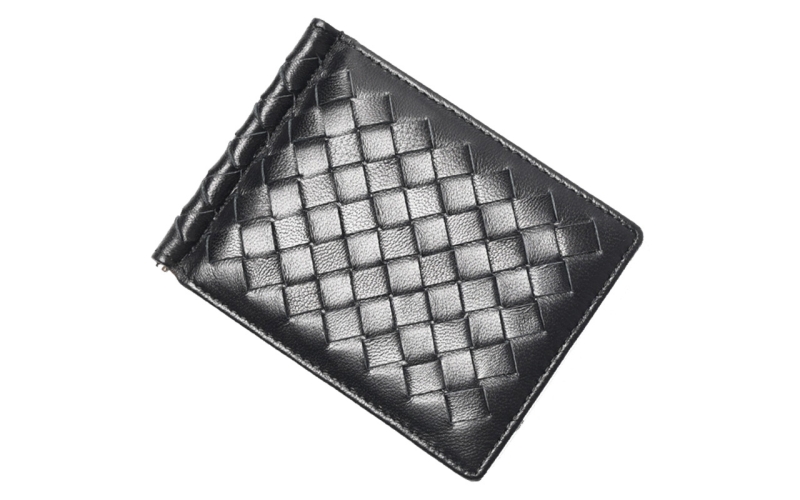 男士卡包多卡位超薄女式精致潮真皮羊皮编织小巧钱夹高档