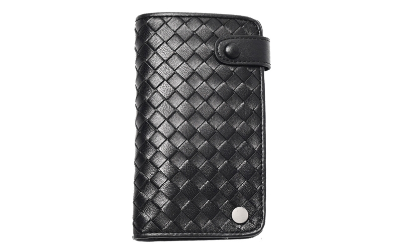 卡包男士女士款羊皮编织多卡位多隔层真皮卡包30卡位大容量