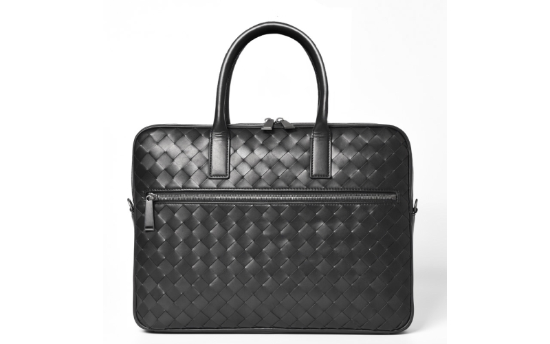 手提包公文包男商务简约青年真皮2020新款男包单肩横款小号