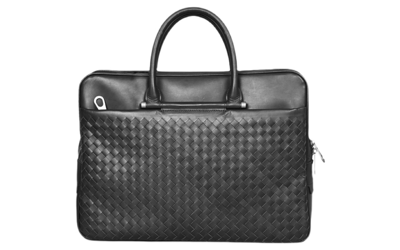 编织男包手提包商务男士时尚个性潮流大容量多隔层2021新款