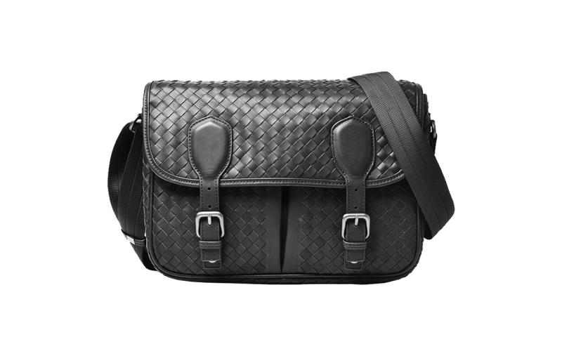 邮差包男士斜挎包女款时尚编织包单肩包真皮欧美新款中号潮