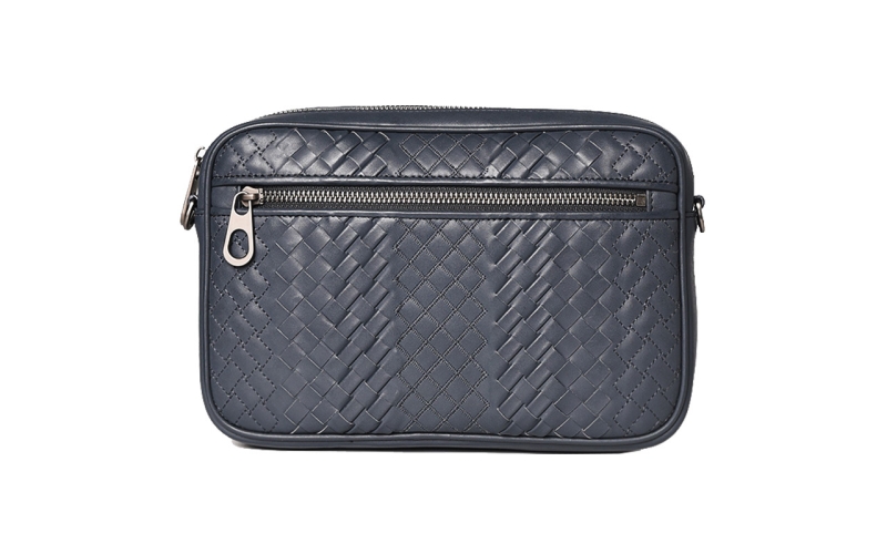 男包小背包斜挎包男士单肩包真皮编织包手拿包两用手包潮牌