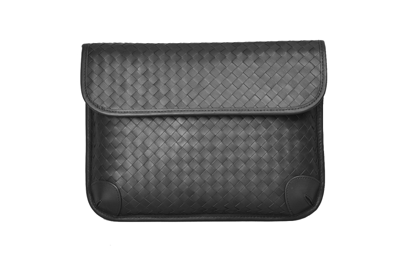 斜挎包男潮牌大号编织虎头包编织男包设计感小众高级感三元里包包