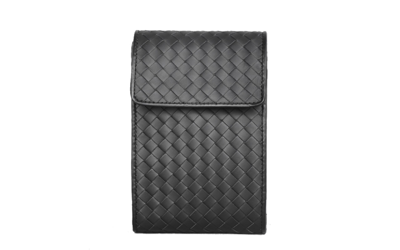 手机包包时尚新款男士小背包女夏天迷你小包编织竖款斜挎包真皮潮