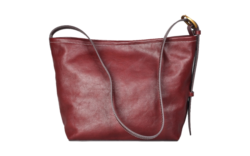 植鞣牛皮大容量托特包慵懒风腋下包通勤斜挎女包包轻奢小众高级感