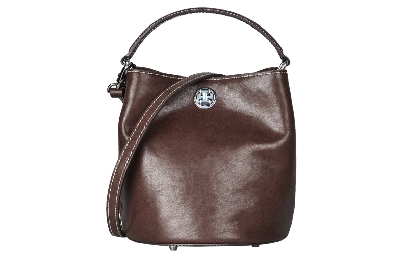 小水桶包女新款头层牛皮植鞣包包女2024年爆款斜挎包高级感小众