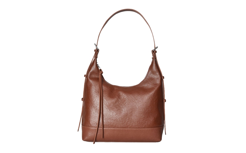 托特包单肩斜挎腋下包复古通勤女士包包真皮植鞣大容量秋冬新款