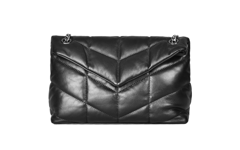 菱格链条包腋下包真皮通勤女包2024秋冬新款斜挎单肩包流浪包羊皮