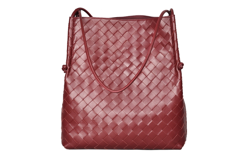 真皮女包大容量托特包女上班通勤包高级感小众水桶包子母包2024秋